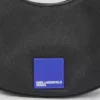 KLJ BOX LOGO HALF-MOON SHOULDER BAG KLJ BOX LOGO HALF-MOON SHOULDER BAG