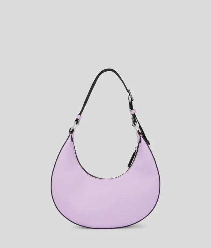 KLJ BOX LOGO HALF-MOON SHOULDER BAG KLJ BOX LOGO HALF-MOON SHOULDER BAG