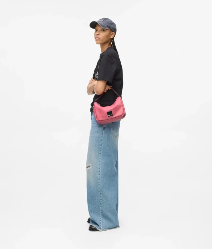 KLJ BOX LOGO SOFT MINI HOBO BAG KLJ BOX LOGO SOFT MINI HOBO BAG