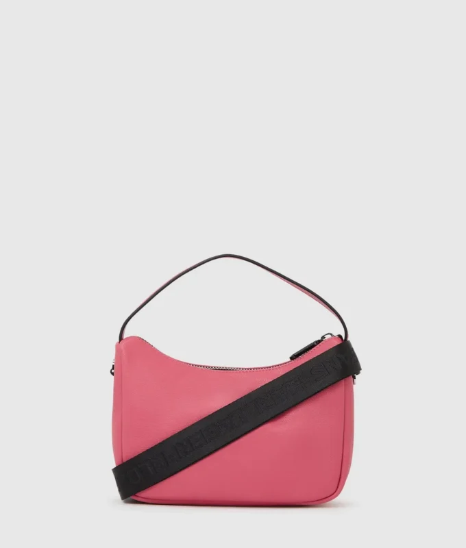 KLJ BOX LOGO SOFT MINI HOBO BAG KLJ BOX LOGO SOFT MINI HOBO BAG