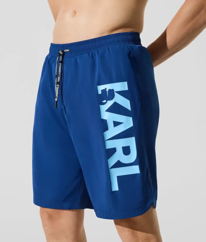 LOGO LONG BOARD SHORTS