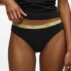 Lot de 3 strings multicolores à taille élastiquée Lot de 3 strings multicolores à taille élastiquée