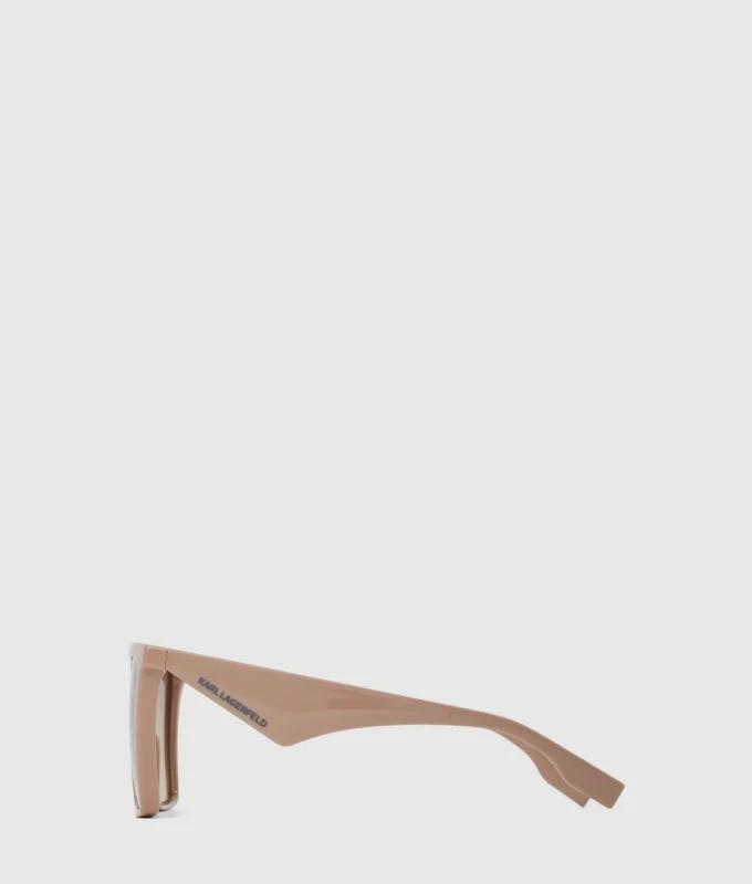 Lunettes de soleil géométriques fines