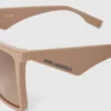 Lunettes de soleil géométriques fines