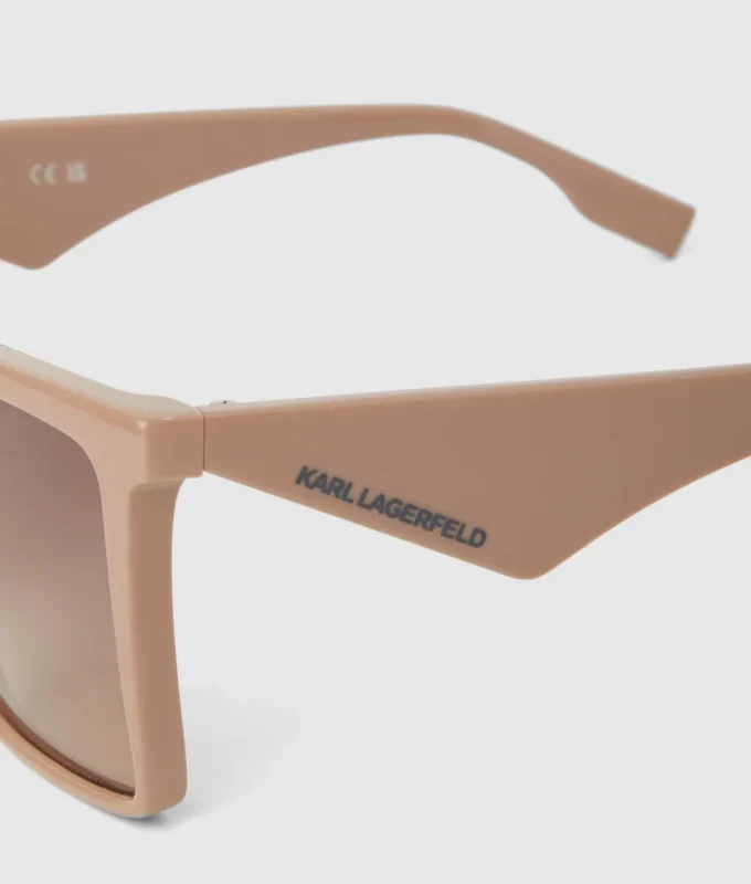 Lunettes de soleil géométriques fines