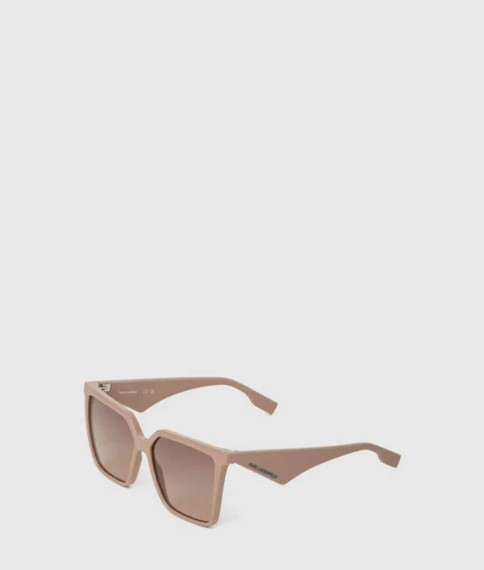 Lunettes de soleil géométriques fines