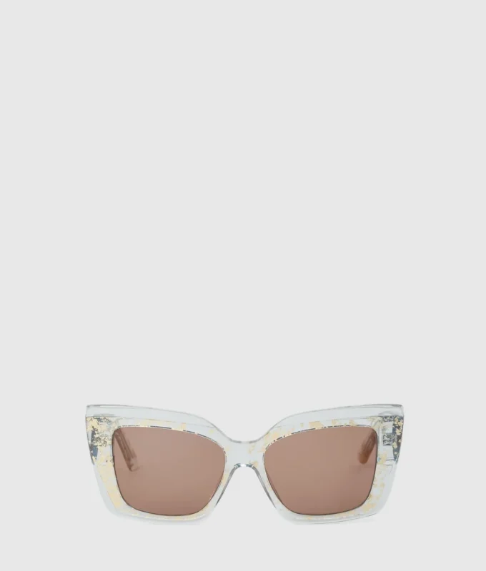 Lunettes de soleil épaisses à logo Lunettes de soleil épaisses à logo