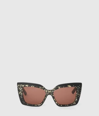 Lunettes de soleil épaisses à logo