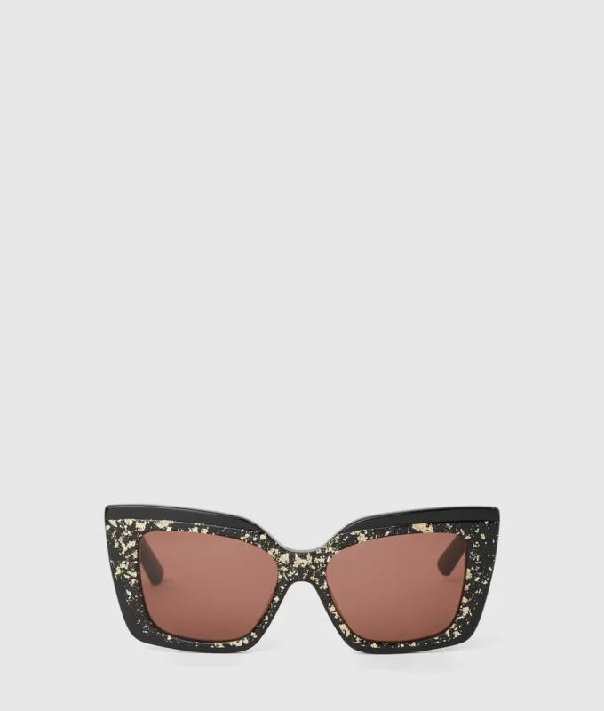 Lunettes de soleil épaisses à logo Lunettes de soleil épaisses à logo