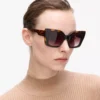 Lunettes de soleil épaisses à logo Lunettes de soleil épaisses à logo
