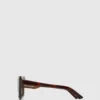 Lunettes de soleil épaisses à logo Lunettes de soleil épaisses à logo