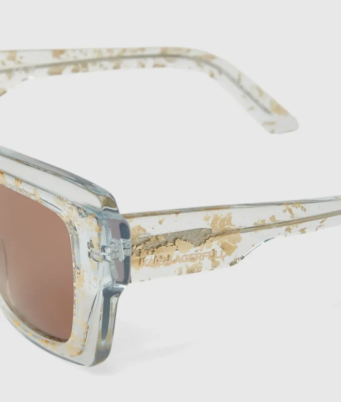 Lunettes de soleil épaisses à logo Lunettes de soleil épaisses à logo