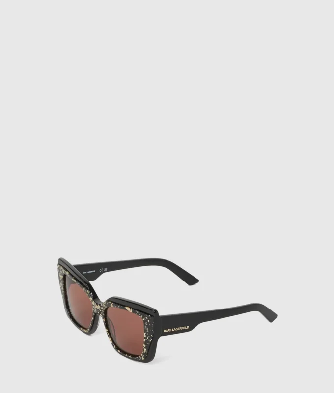 Lunettes de soleil épaisses à logo Lunettes de soleil épaisses à logo