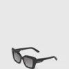 Lunettes de soleil épaisses à logo Lunettes de soleil épaisses à logo
