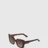 Lunettes de soleil épaisses à logo Lunettes de soleil épaisses à logo