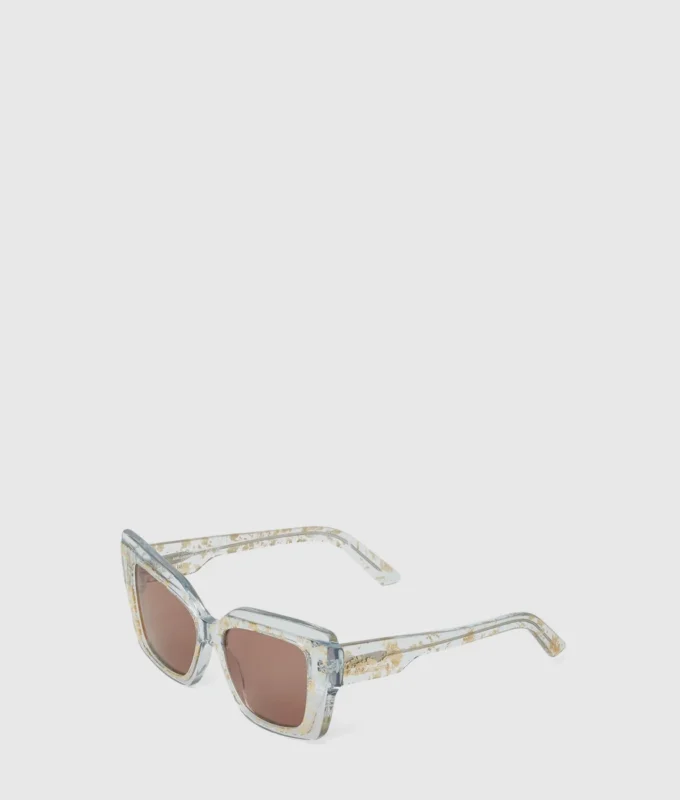Lunettes de soleil épaisses à logo Lunettes de soleil épaisses à logo