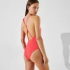 MAILLOT DE BAIN CROISÉ TEXTURÉ K/SIGNATURE MAILLOT DE BAIN CROISÉ TEXTURÉ K/SIGNATURE
