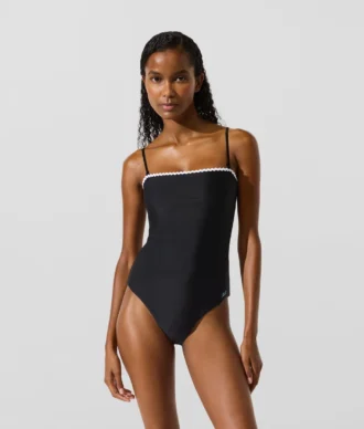 Maillot de bain festonné