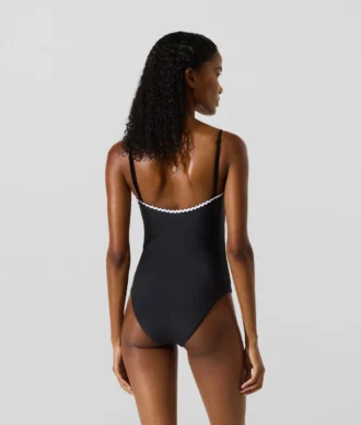 Maillot de bain festonné