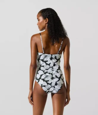 Maillot de bain imprimé éventail