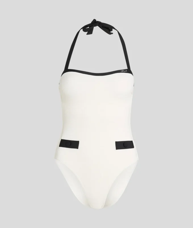 MAILLOT DE BAIN MONOCHROME K/SIGNATURE MAILLOT DE BAIN MONOCHROME K/SIGNATURE