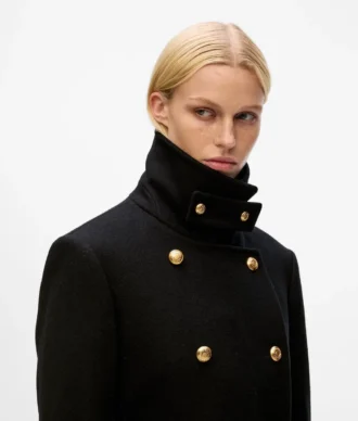 Manteau à boutons