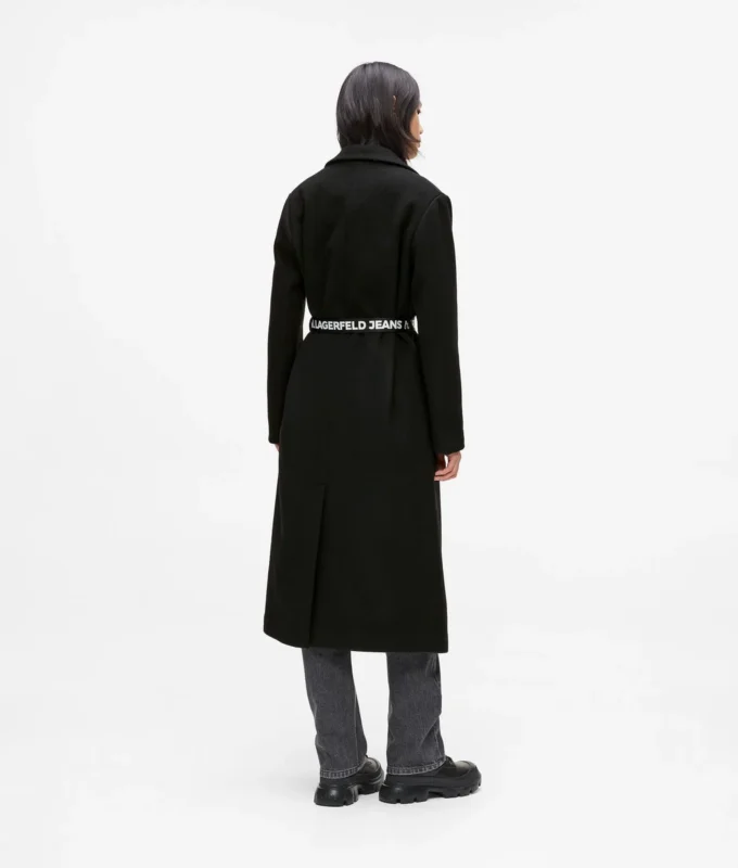 Manteau à ceinture logo Manteau à ceinture logo