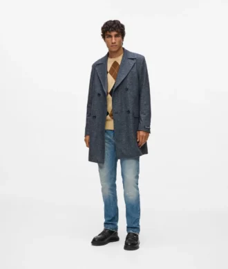 Manteau croisé