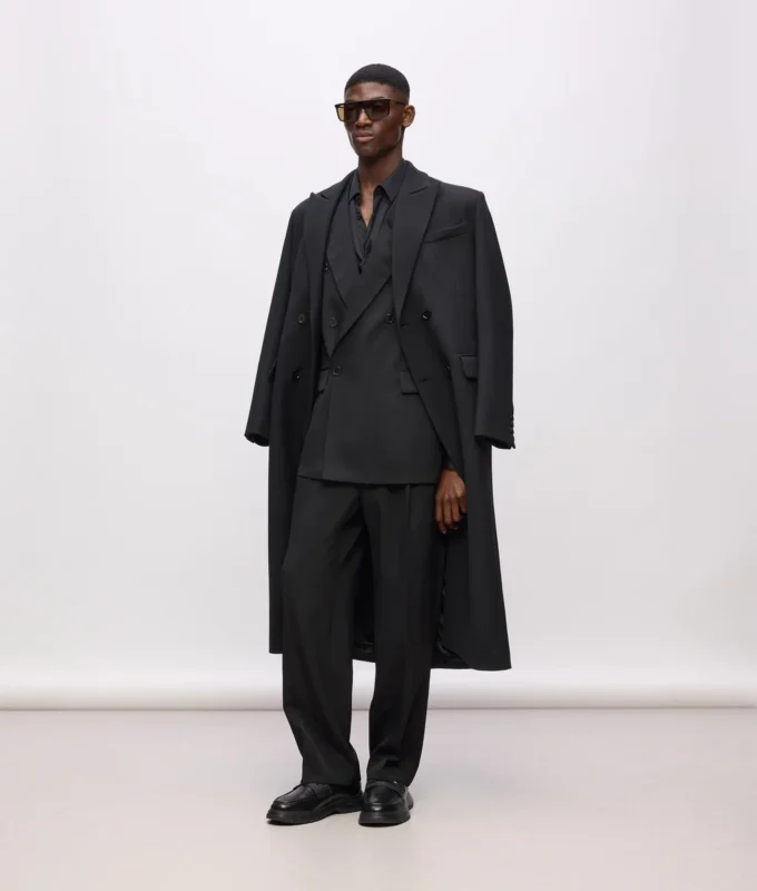 Manteau en laine KL Studio