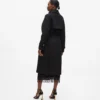 Manteau long ceinturé Manteau long ceinturé