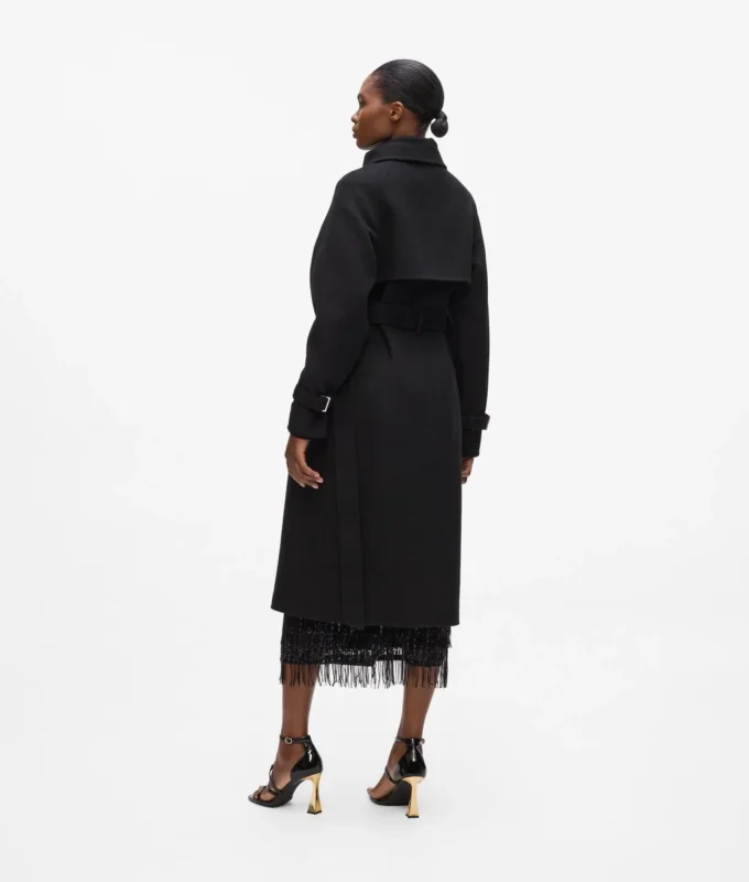 Manteau long ceinturé Manteau long ceinturé