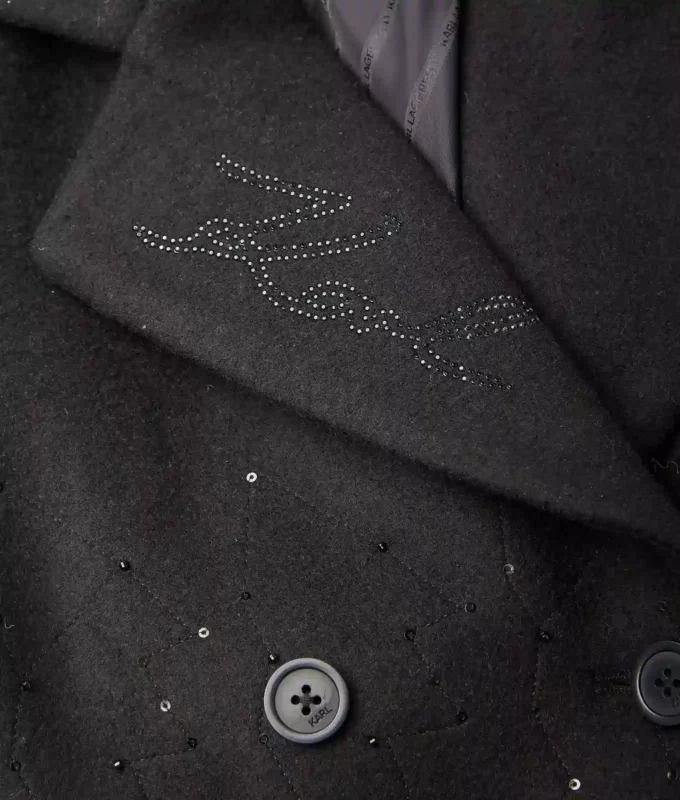 Manteau à paillettes pour fille