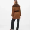 Manteau réversible en laine mélangée Manteau réversible en laine mélangée
