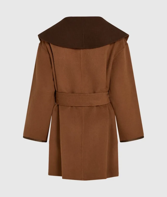 Manteau réversible en laine mélangée Manteau réversible en laine mélangée