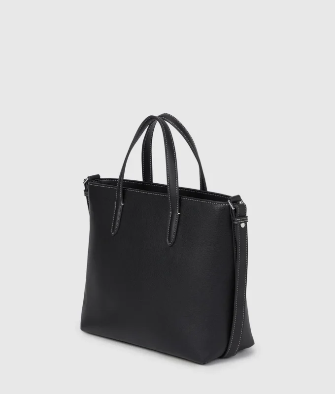 Mini sac cabas avec logo métallique Mini sac cabas avec logo métallique