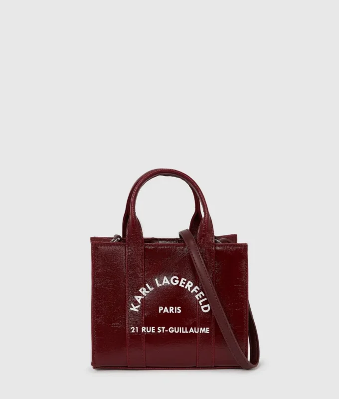 Mini sac cabas enduit Rue St-Guillaume Mini sac cabas enduit Rue St-Guillaume