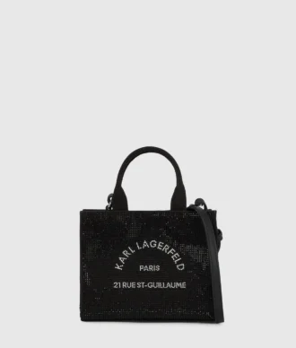 Mini sac cabas Rue St-Guillaume en strass