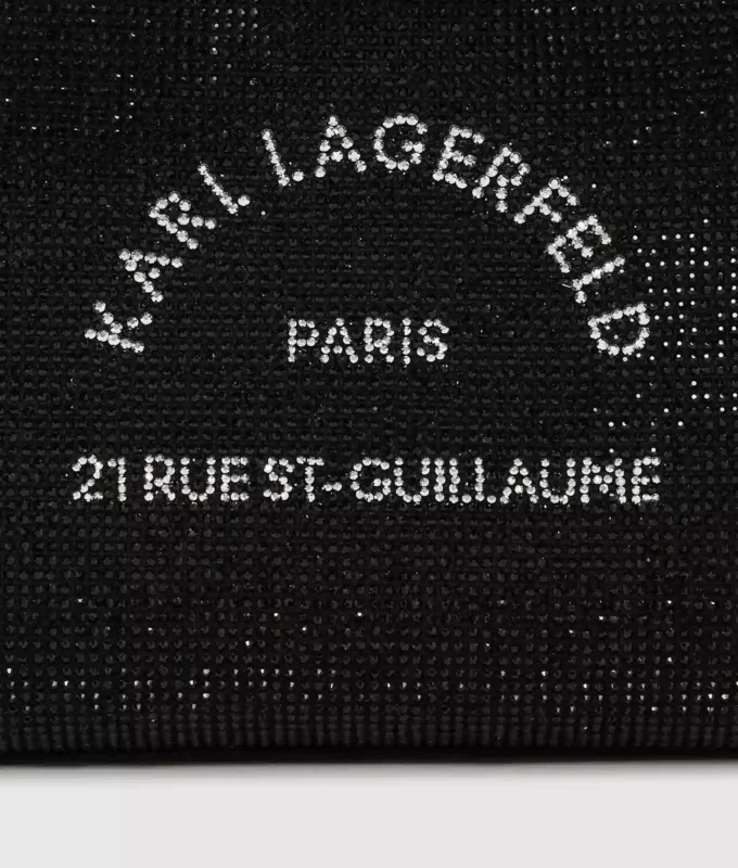 Mini sac cabas Rue St-Guillaume en strass Mini sac cabas Rue St-Guillaume en strass