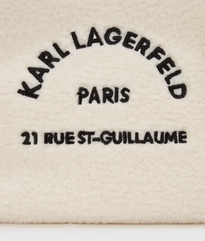 Mini sac fourre-tout en peau lainée Rue St-Guillaume Mini sac fourre-tout en peau lainée Rue St-Guillaume