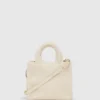 Mini sac fourre-tout en peau lainée Rue St-Guillaume Mini sac fourre-tout en peau lainée Rue St-Guillaume