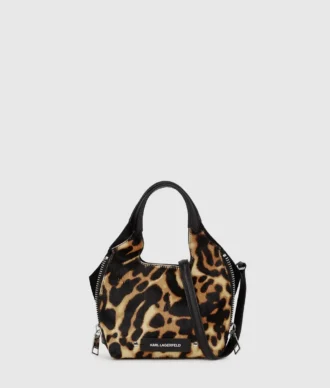 Mini sac fourre-tout léopard K/Hardware