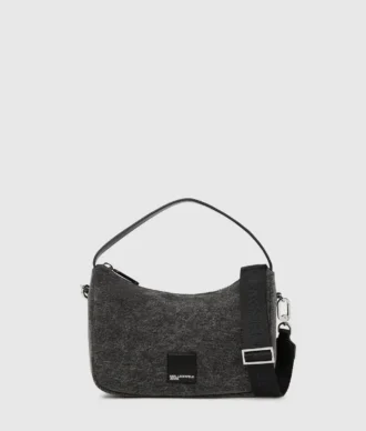 Mini sac hobo en denim