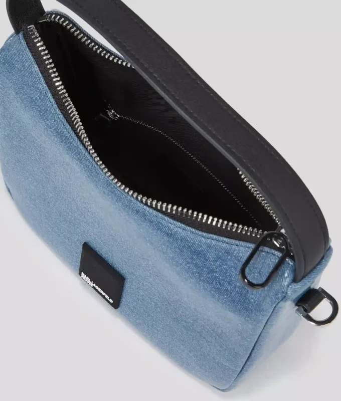MINI SAC HOBO ENDUIT KLJ BOX LOGO MINI SAC HOBO ENDUIT KLJ BOX LOGO