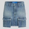 MINIJUPE UTILITAIRE EN DENIM MINIJUPE UTILITAIRE EN DENIM