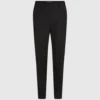 Pantalon ajusté en laine mélangée Pantalon ajusté en laine mélangée