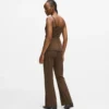 Pantalon à boutons-pression