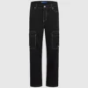 Pantalon cargo à coutures contrastées Pantalon cargo à coutures contrastées