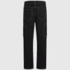 Pantalon cargo à coutures contrastées Pantalon cargo à coutures contrastées