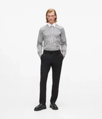 Pantalon classique ajusté