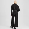 PANTALON À COUTURES CONTRASTÉES